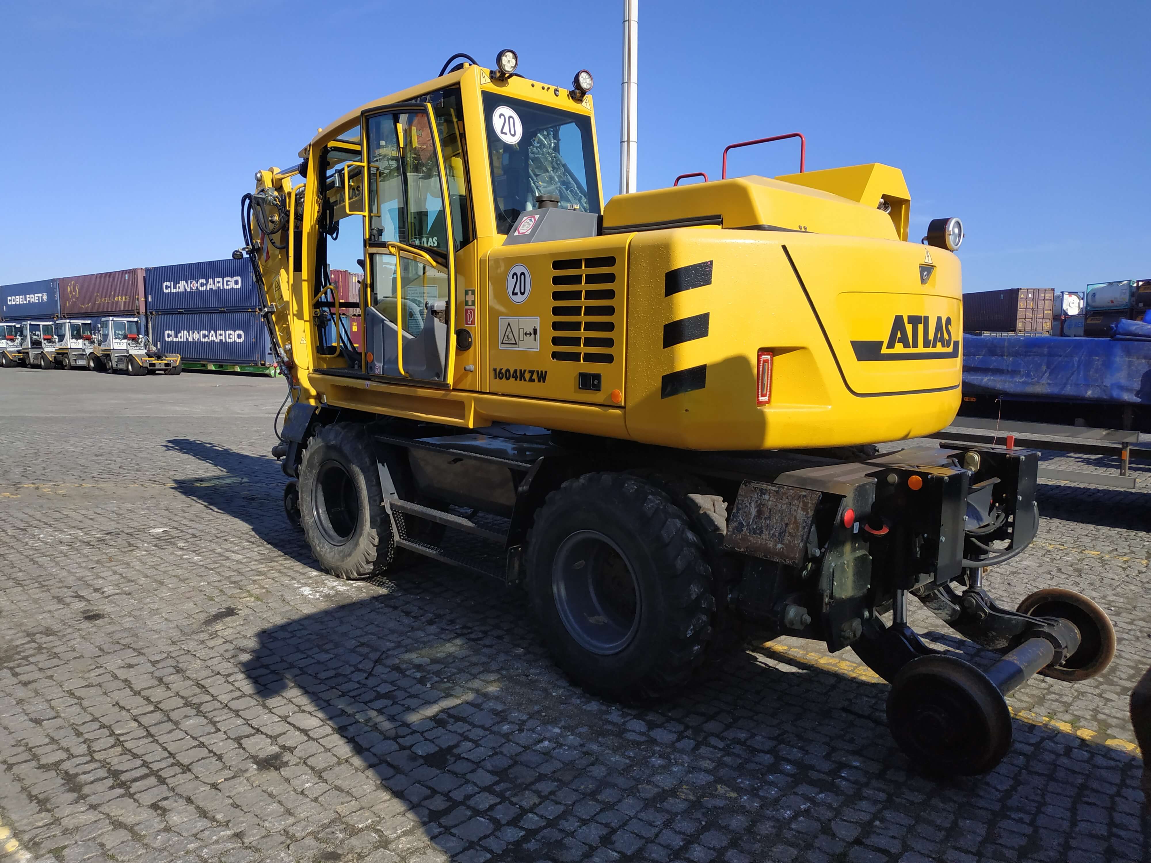 GIRATÓRIA PARA CAMINHOS DE FERRO ATLAS 1604 ZW